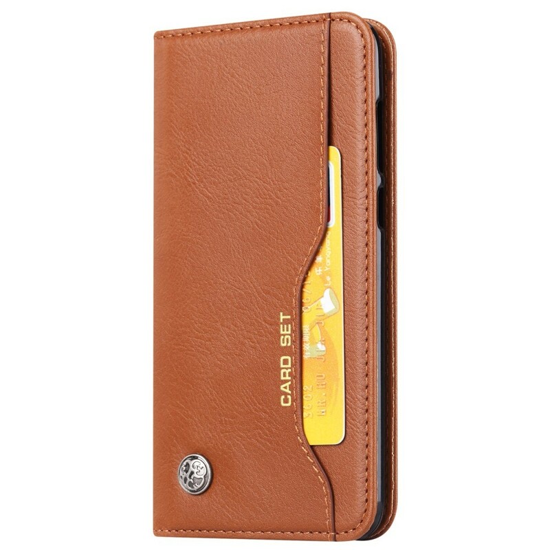 Capa Flip Capa Huawei P Capa de Cartão Smart Leatherette