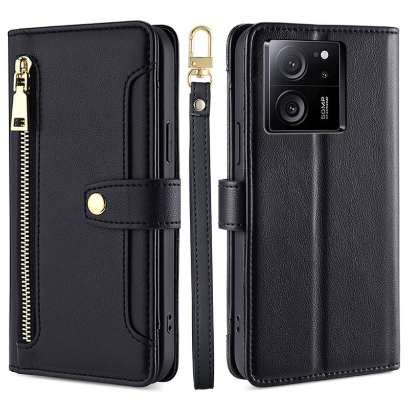 Capa para Xiaomi 13T / 13T Pro com cordão e alça de ombro