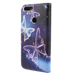 Capa Huawei P de Borboletas Inteligentes