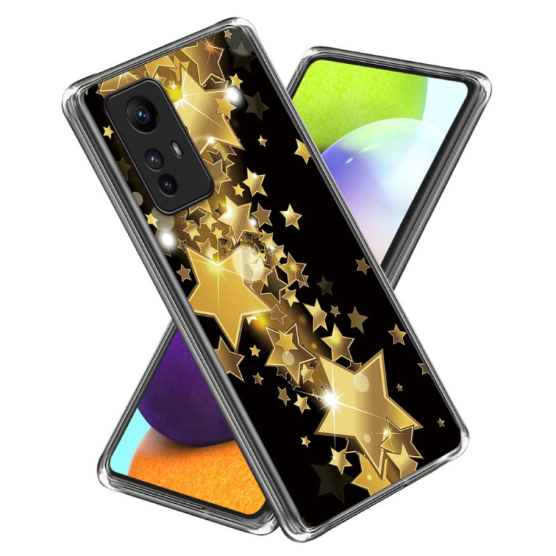 Capa Xiaomi Redmi Note 12S Gold Stars