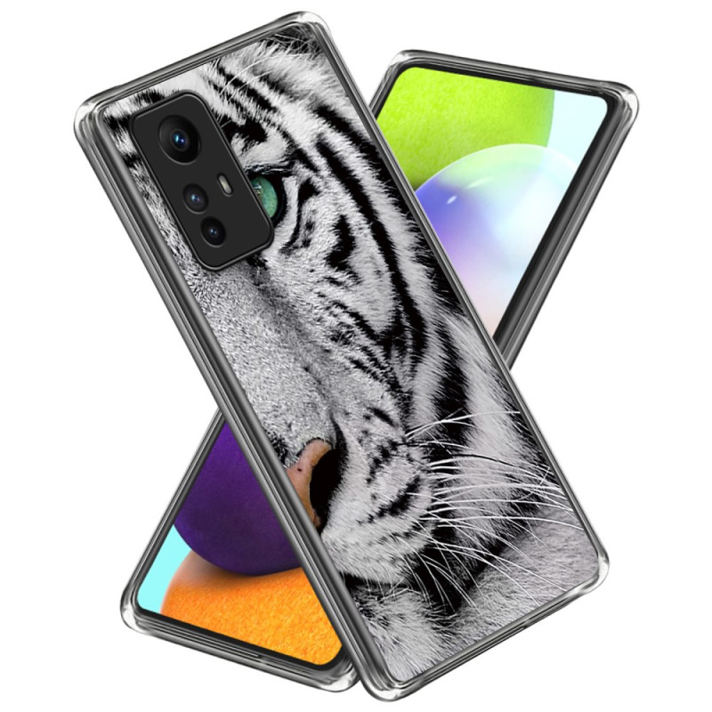 Capa cabeça de tigre Xiaomi Redmi Note 12S