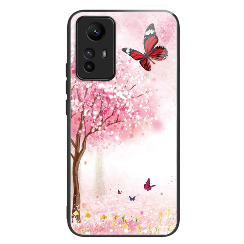Capa de vidro temperado Cherry Blossom para Xiaomi Redmi Note 12S