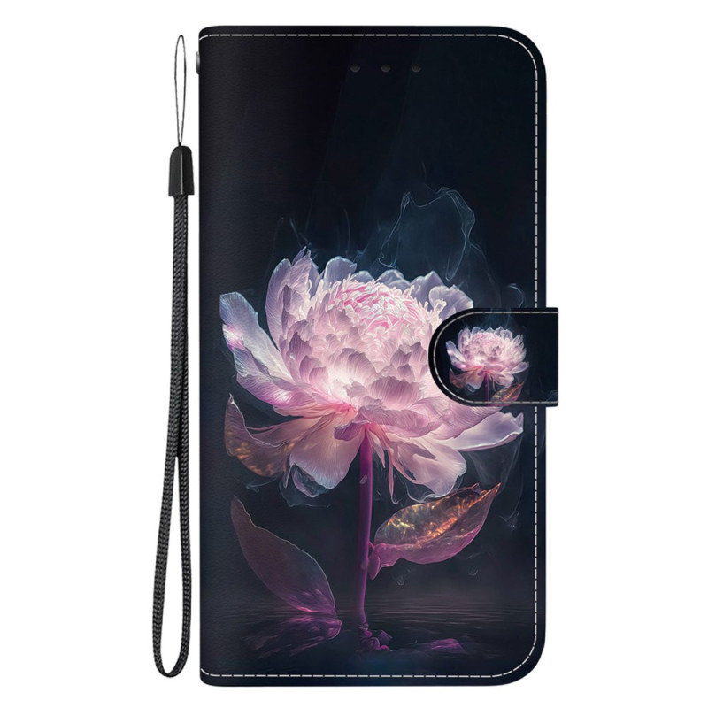 Xiaomi Redmi Note 12S Capa Peony Strap roxa