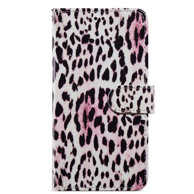 Capa com cordão para Xiaomi Redmi Note 12S Leopard Print