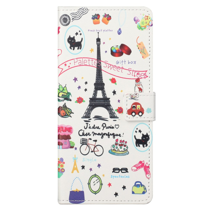 Capa para Xiaomi Redmi Note 12S I Love Paris