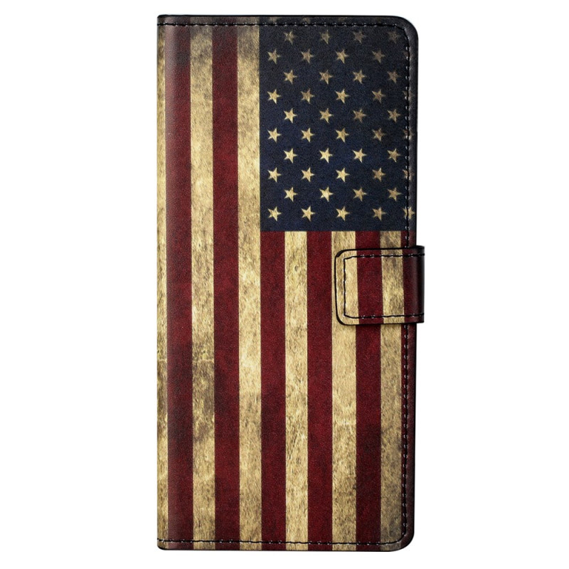 Capa Xiaomi Redmi Note 12S Vintage Bandeira Americana