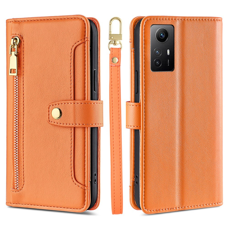 Capa para Xiaomi Redmi Note 12S com cordão e alça de ombro