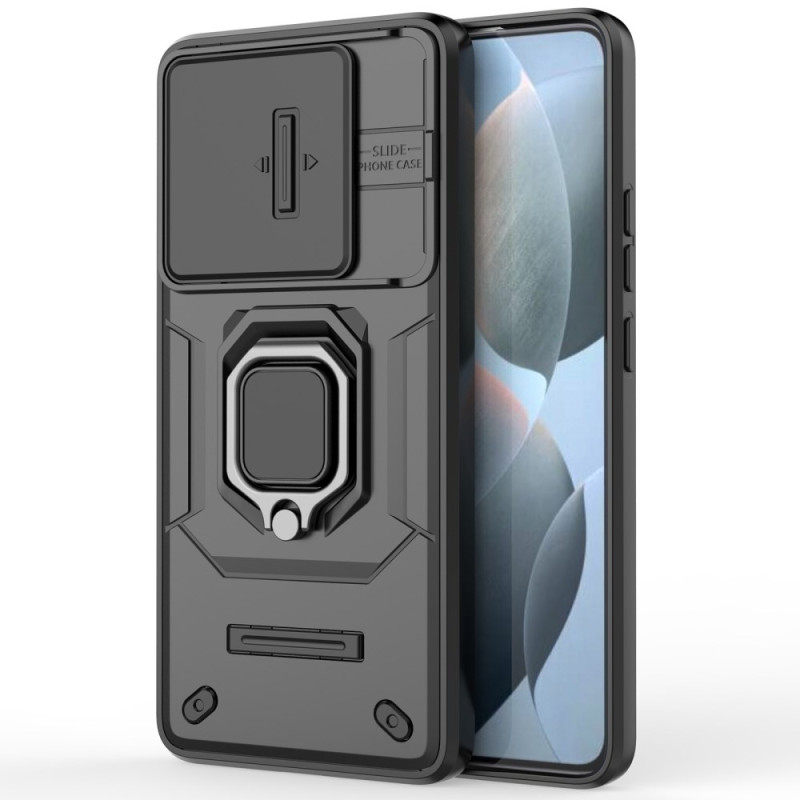 Capa resistente a anéis Poco X6 Pro 5G com protetor de protecção para lente
deslizante