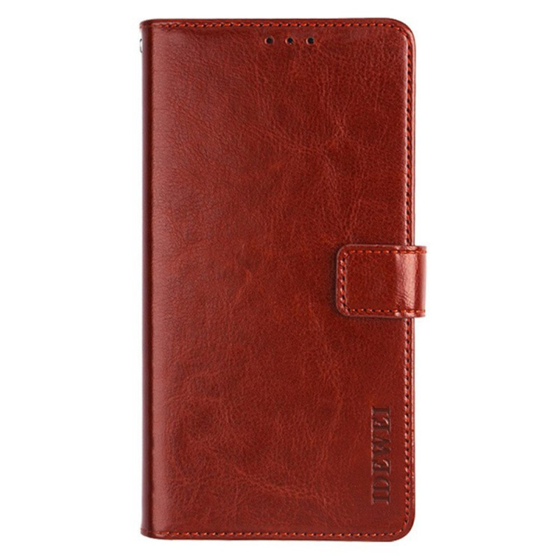 Capa de couro sintético para Xiaomi 14 Pro IDEWEI