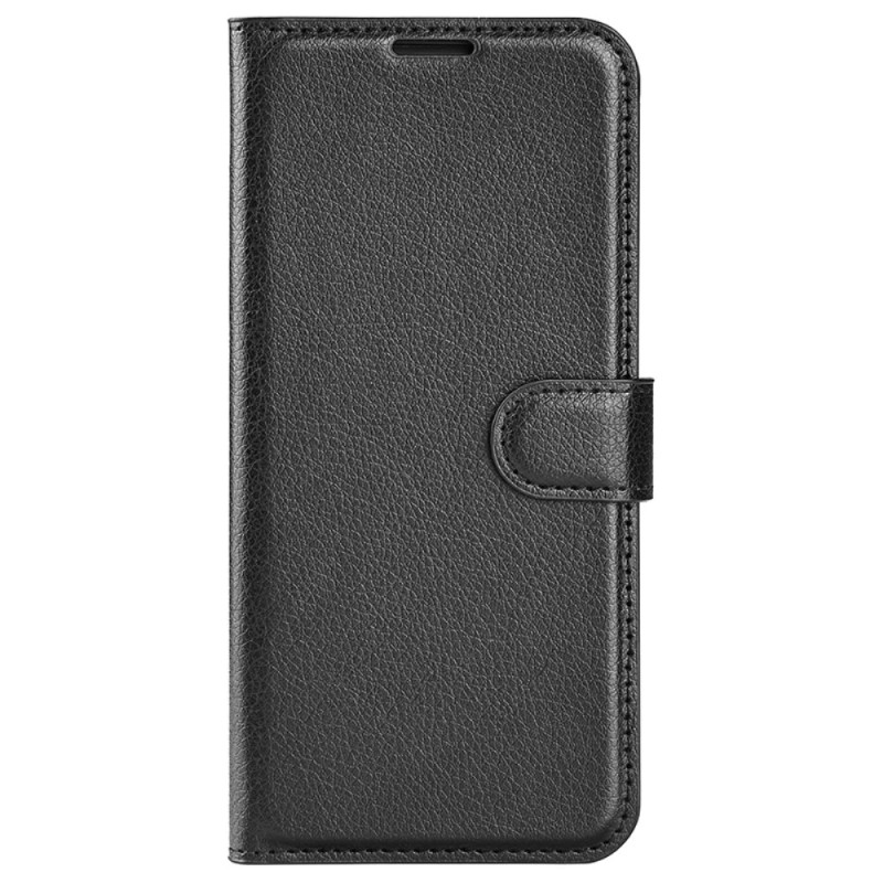 Xiaomi 14 Pro Capa em pele sintética Litchi Classic