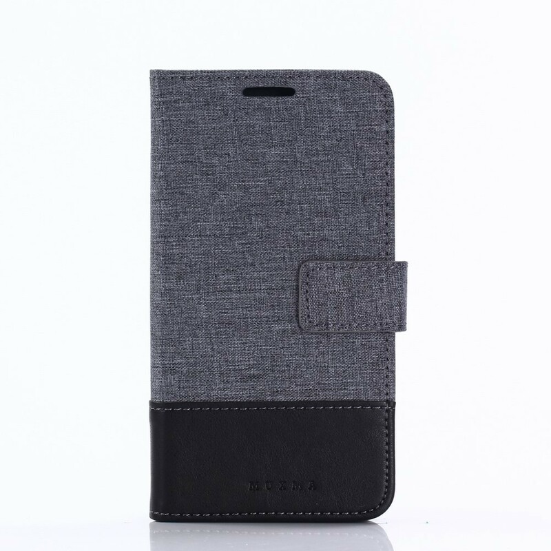 Samsung Galaxy J5 2017 Case Muxma Fabric and Leather Effect