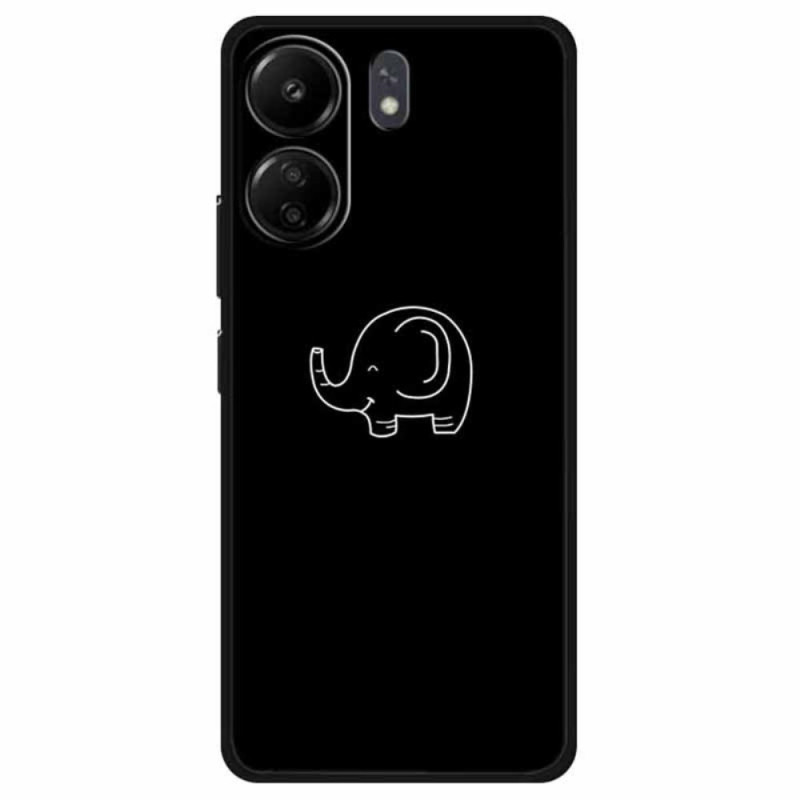 Capa de elefante para Xiaomi Redmi 13C / Poco C65