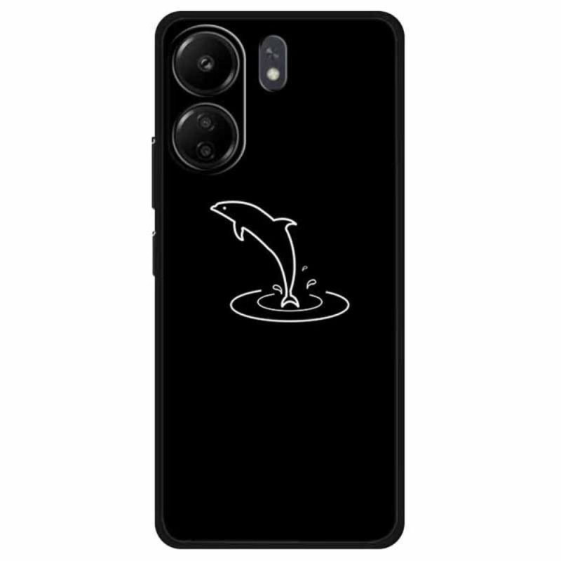 Capa de baleia para Xiaomi Redmi 13C / Poco C65
