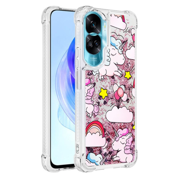 Honor 90 Lite Glitter Case Cartoon Series