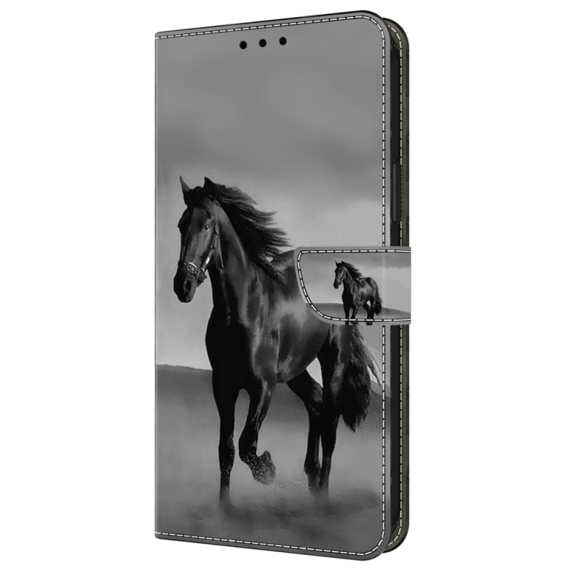 Capa para Samsung Galaxy A55 5G Horse Preta