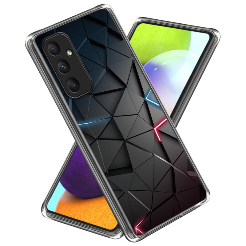 Capa triangular preta para Samsung Galaxy A55 5G