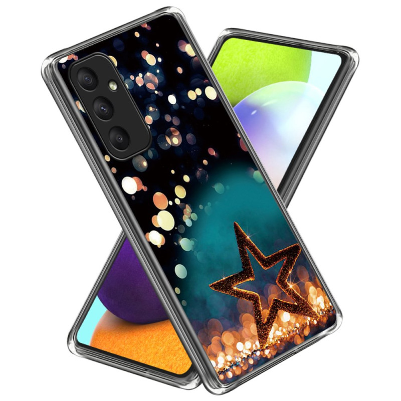Capa estrela de cinco pontas para Samsung Galaxy A55 5G