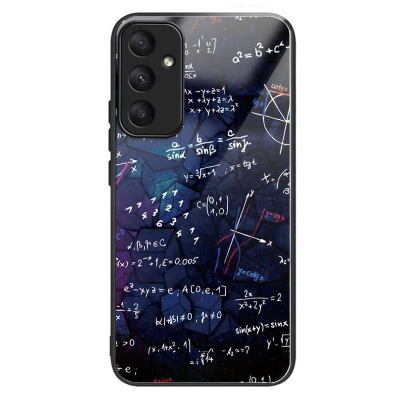 Capa de vidro temperado para Samsung Galaxy A55 5G Equação