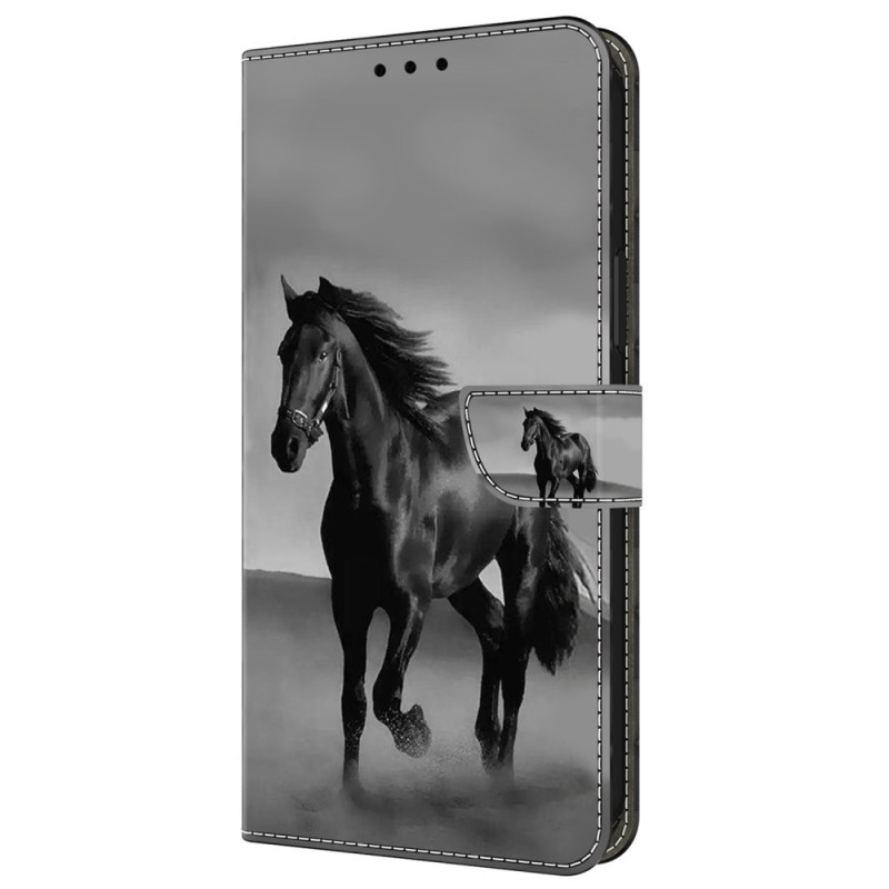 Capa para Samsung Galaxy A35 5G Horse Preta