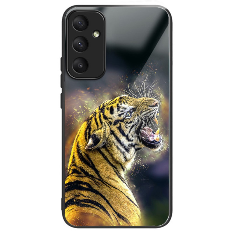 Capa de vidro temperado para Samsung Galaxy A35 5G Roaring Tiger