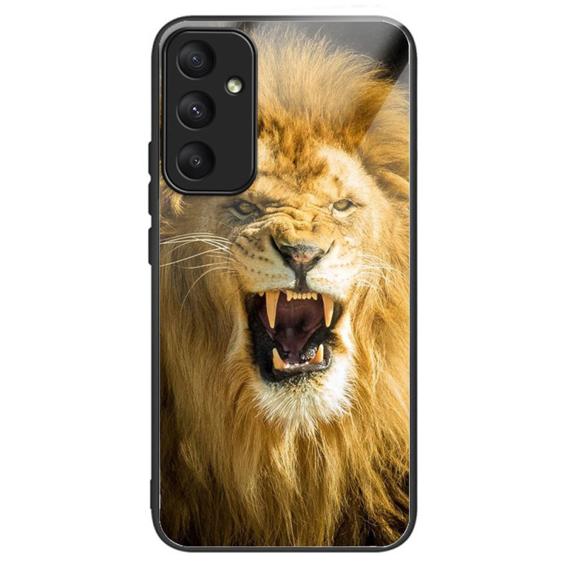 Capa de vidro temperado Lion Design para Samsung Galaxy A35 5G