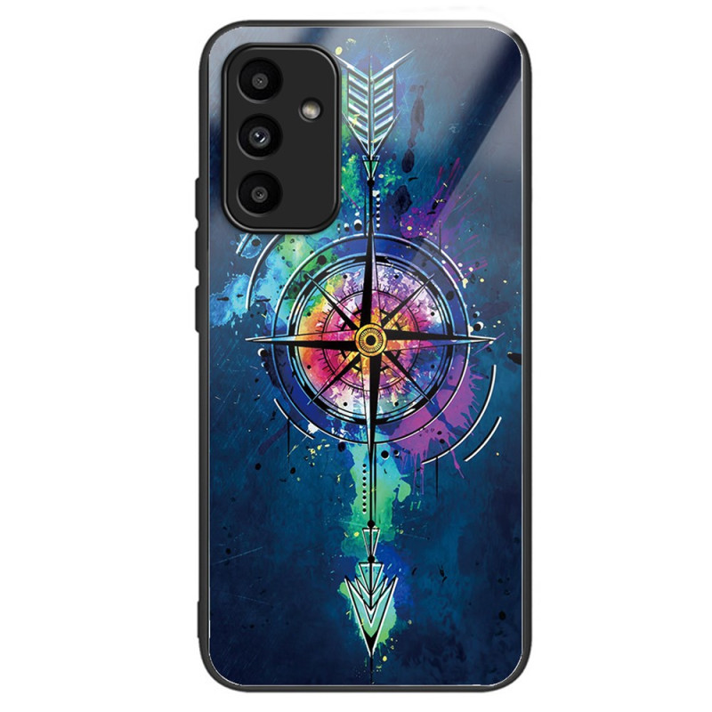 Capa de vidro temperado com seta para Samsung Galaxy A15 5G / A15