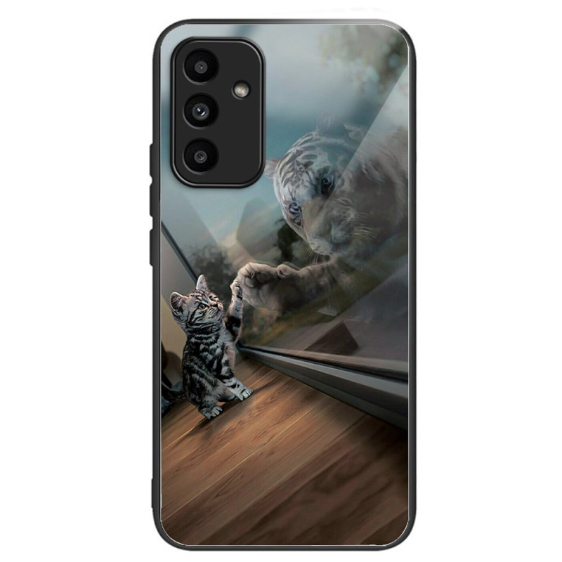 Capa Samsung Galaxy A15 5G / A15 Vidro temperado Espelho Gato