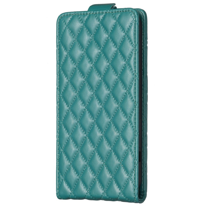 Capa acolchoada para Samsung Galaxy A15 com aba vertical