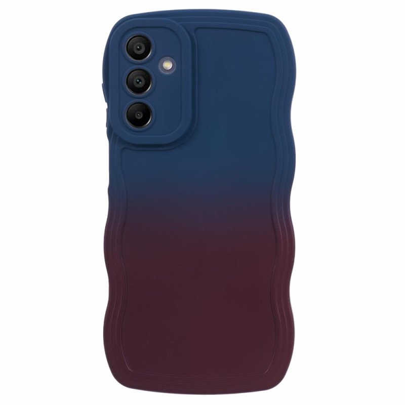 Capa de silicone ondulada bicolor para Samsung Galaxy A15 5G / A14