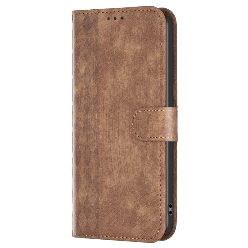 Capa para Samsung Galaxy A35 5G com rebordo em losango