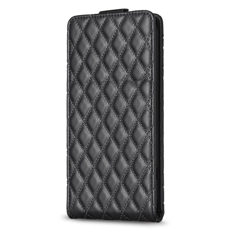 Capa acolchoada com aba vertical para Samsung Galaxy A35 5G