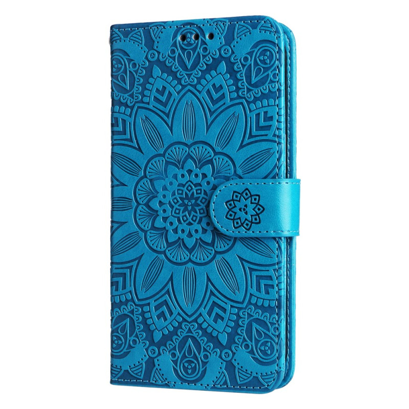 Capa para Samsung Galaxy A35 5G Padrão Mandala com alça