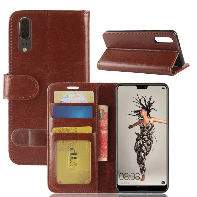Capa Huawei P20 Ultra Leatherette Capa Huawei P20 Ultra Leatherette