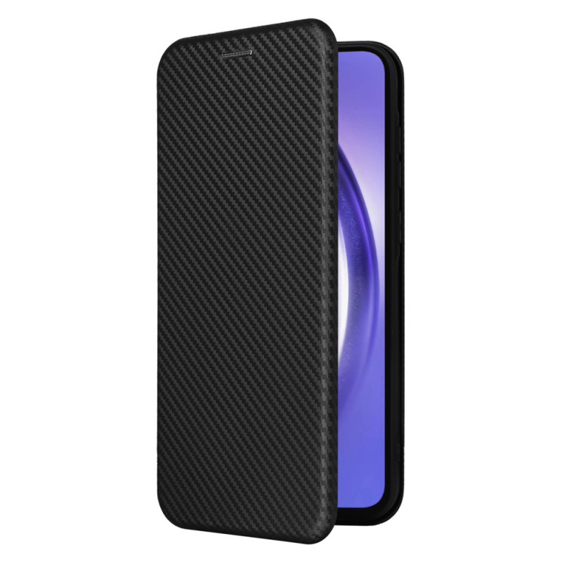 Capa Flip Cover Samsung Galaxy A35 5G Fibra de Carbono