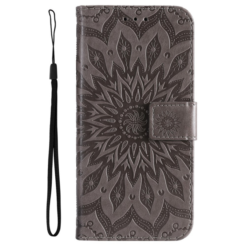 Capa Mandala para Samsung Galaxy A35 5G com correia