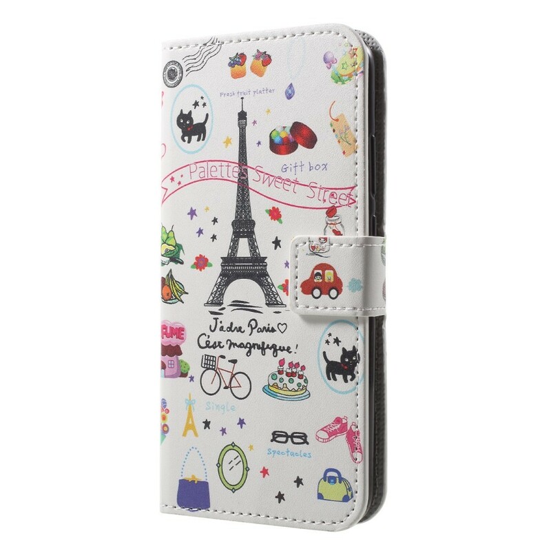 Huawei P20 Lite Case I love Paris
