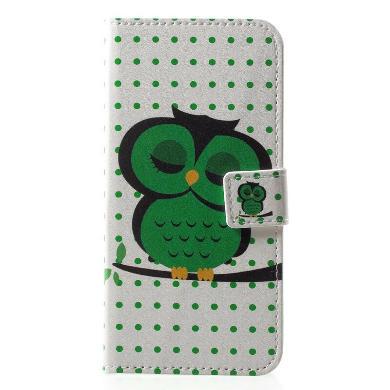 Coruja Adormecida Huawei P20 Lite Case Sleeping Owl
