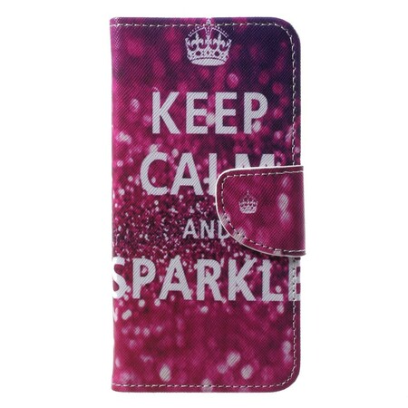 Capa Huawei P20 Lite Keep Calm and Sparkle