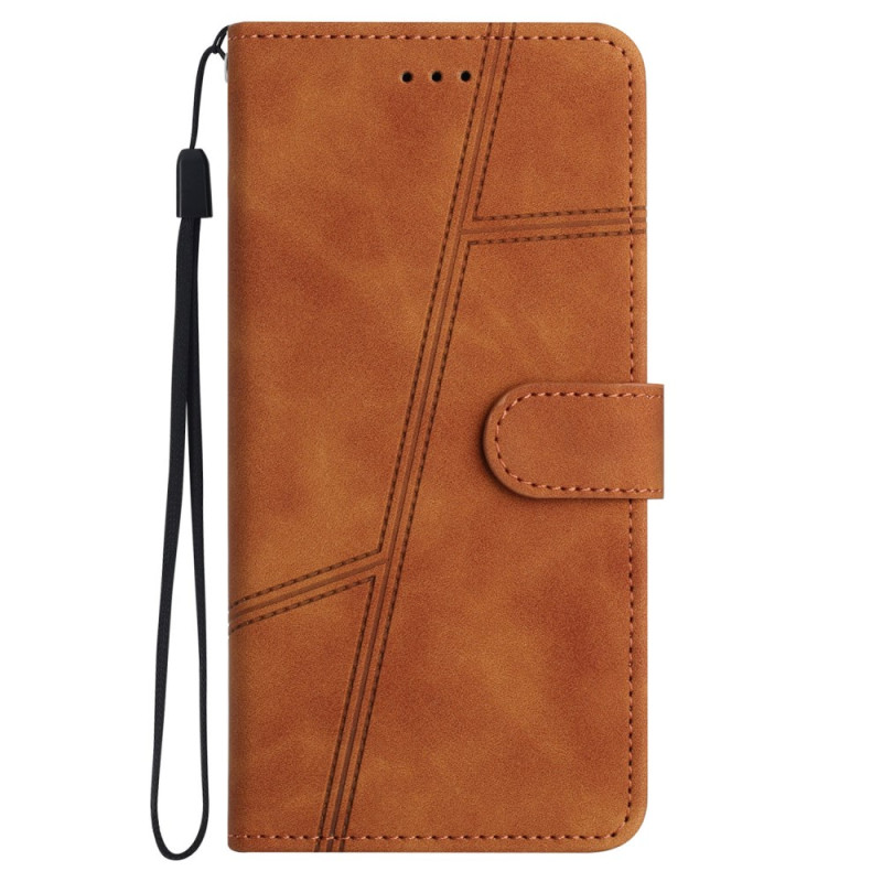 Capa com cordão para Samsung Galaxy A35 5G Linhas e pontos