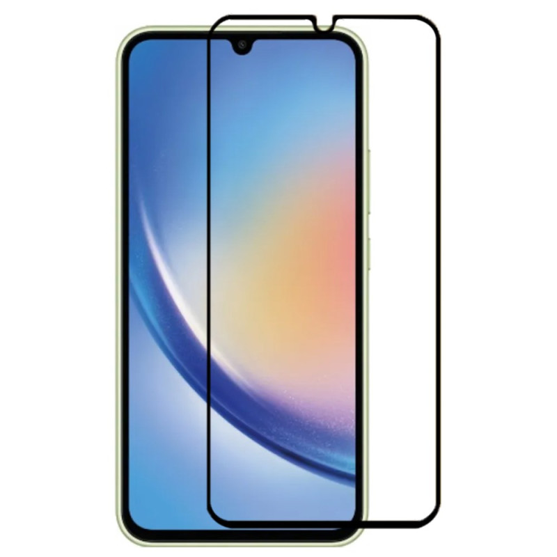 Protetor de ecrã integral de vidro temperado para Samsung Galaxy A35 5G