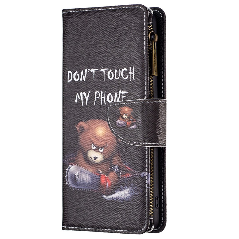 Capa Xiaomi Redmi Note 13 Pro 4G / Poco M6 Pro 4G Estojo
 Perigosa Urso com Cordão
