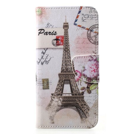 Capa da Torre Huawei P20 Pro Retro Eiffel
