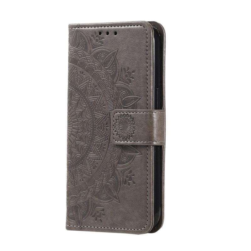 Capa para OnePlus 12 5G Mandala Flower com correia