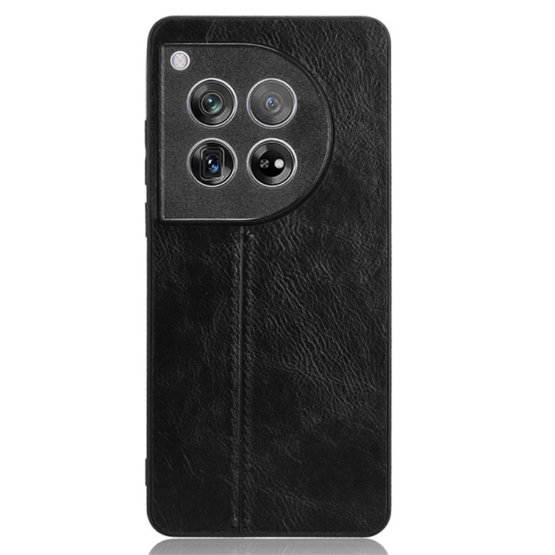 Capa com textura de couro para OnePlus 12 5G