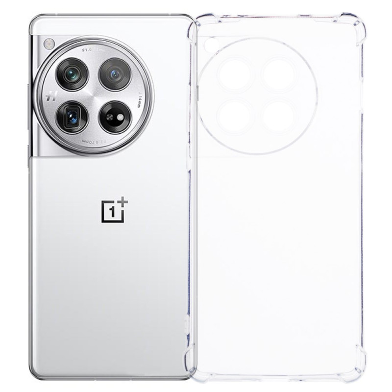 OnePlus 12 5G Revestimento transparente Cantos reforçados