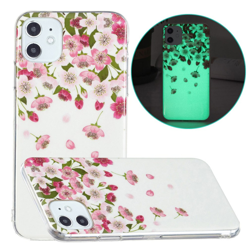 Capa Cherry Blossom Fluorescent para iPhone 11