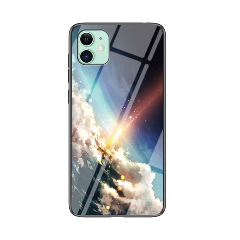 Capa de vidro temperado para iPhone 11 Sky