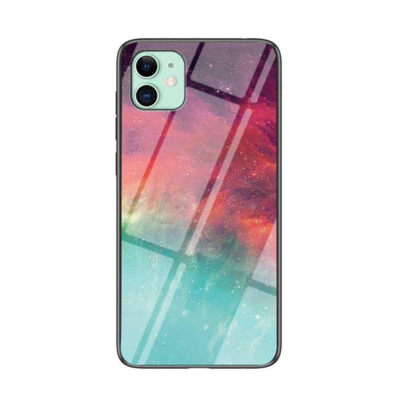 Capa de vidro temperado para iPhone 11 Sky