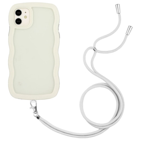Capa com cordão para iPhone...
