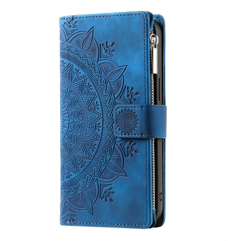 Capa iPhone XR Wallet Mandala com correia